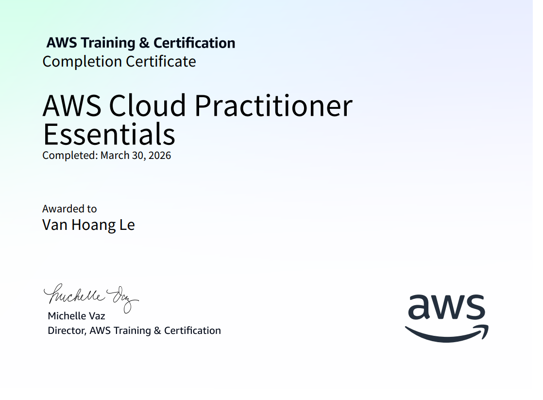 Cloud Practitioner Essentials