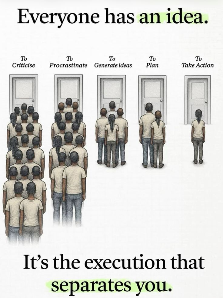 Take action than plan