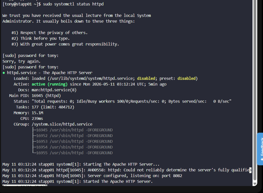 Apache Status