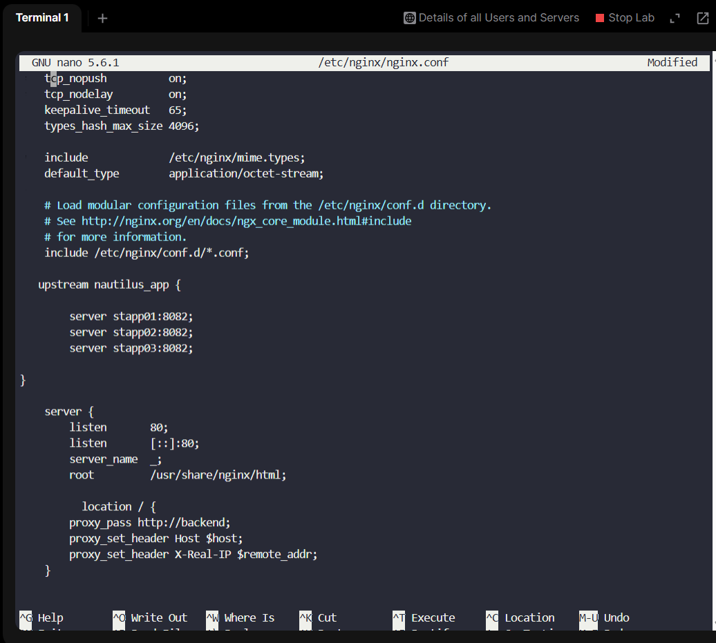 Nginx Configuration